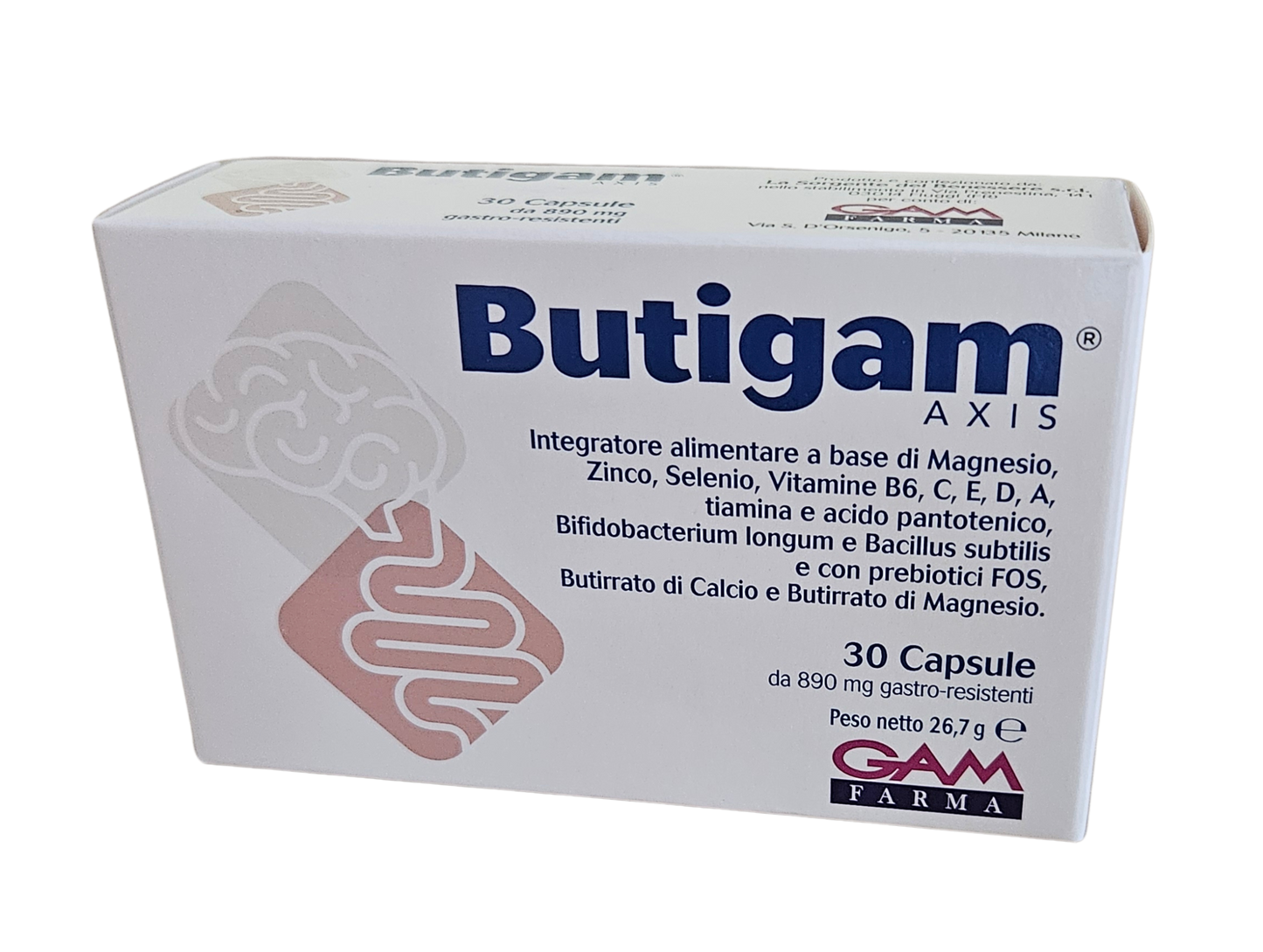 BUTIGAM®AXIS: L'Alleato del Tuo Asse Intestino-Cervello