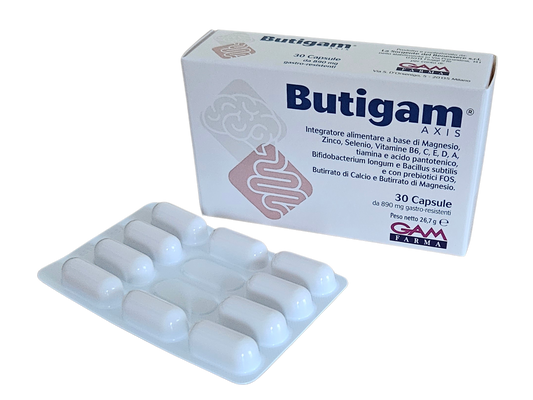BUTIGAM®AXIS: L'Alleato del Tuo Asse Intestino-Cervello